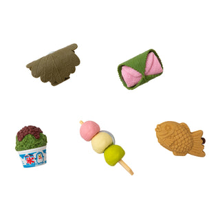 Fun Eraser Full Set of Japanese Sweets Design - Shibuya Stationery