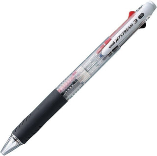 Uni Jetstream 3 Three Ink Multi Color Pen - Clear - 0.38mm - Shibuya Stationery Store