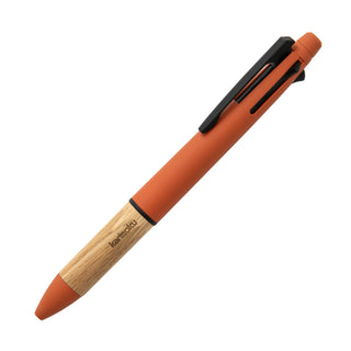 Uni Jetstream x Karimoku 4&1 - Sunset Orange / Walnut