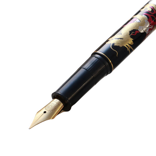 Kuretake Fountain Pen - Dragon and Sacred Jewel - M - Shibuya Stationery Store
