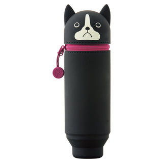 Lihit Lab PuniLabo Boston Terrier Pen Case Lihit Lab standing