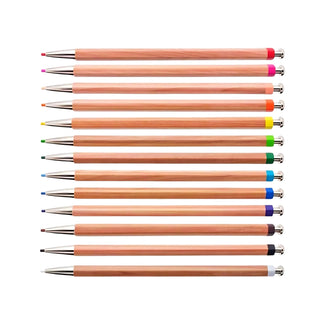 Mechanical Colored Pencils Set 2mm 13 Colors Lineup - Shibuya Stationery