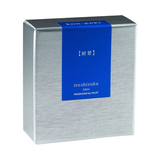 Iroshizuku Kon-Peki Ink - Deep Cerulean Blue Packing - Shibuya Stationery