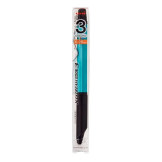 Uni Jetstream Edge Three Ink - Turquoise/Black - 0.28mm