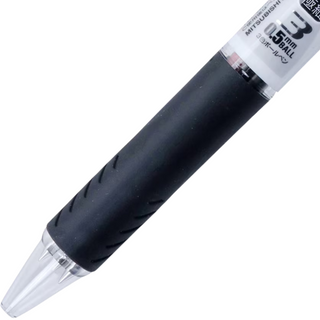 Uni Jetstream 3 Three Ink Multi Color Pen - White - 0.5mm