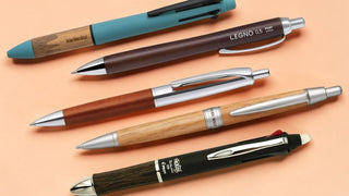 5 Premium Japanese Pens with Authentic Wood Grips