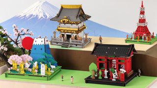 Miniature Architecture: Building Japan with PUSU PUSU DIY Kits