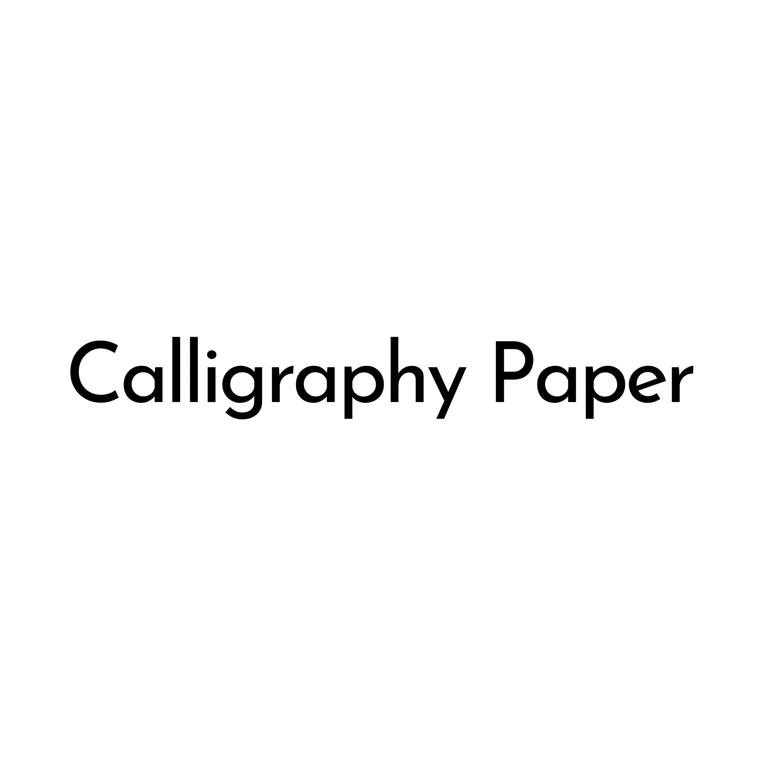 Calligraphy Paper | Shibuya Stationery Store