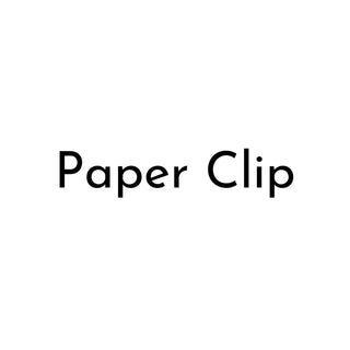 Hero image for Paper Clip collection with white background and text