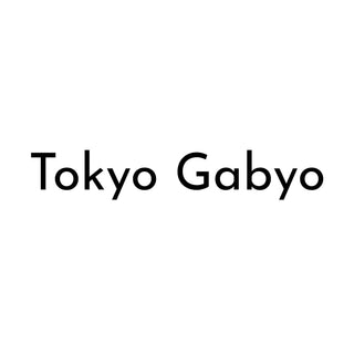 Hero image for Tokyo Gabyo collection with white background and text