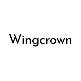 Hero image for Wingcrown collection with white background and text