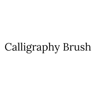 Hero image for Calligraphy Brush collection with white background and text