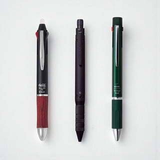 Three erasable pens in a bundle with different designs and colors on a white background - Shibuya Stationery Store