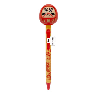 Action Pen Ballpoint Pen - Daruma Red