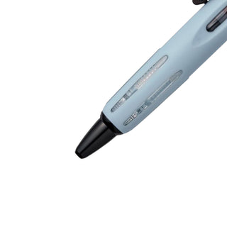Close up of the pen tip of the Airpress ballpoint pen in blue grey – Shibuya Stationery Store