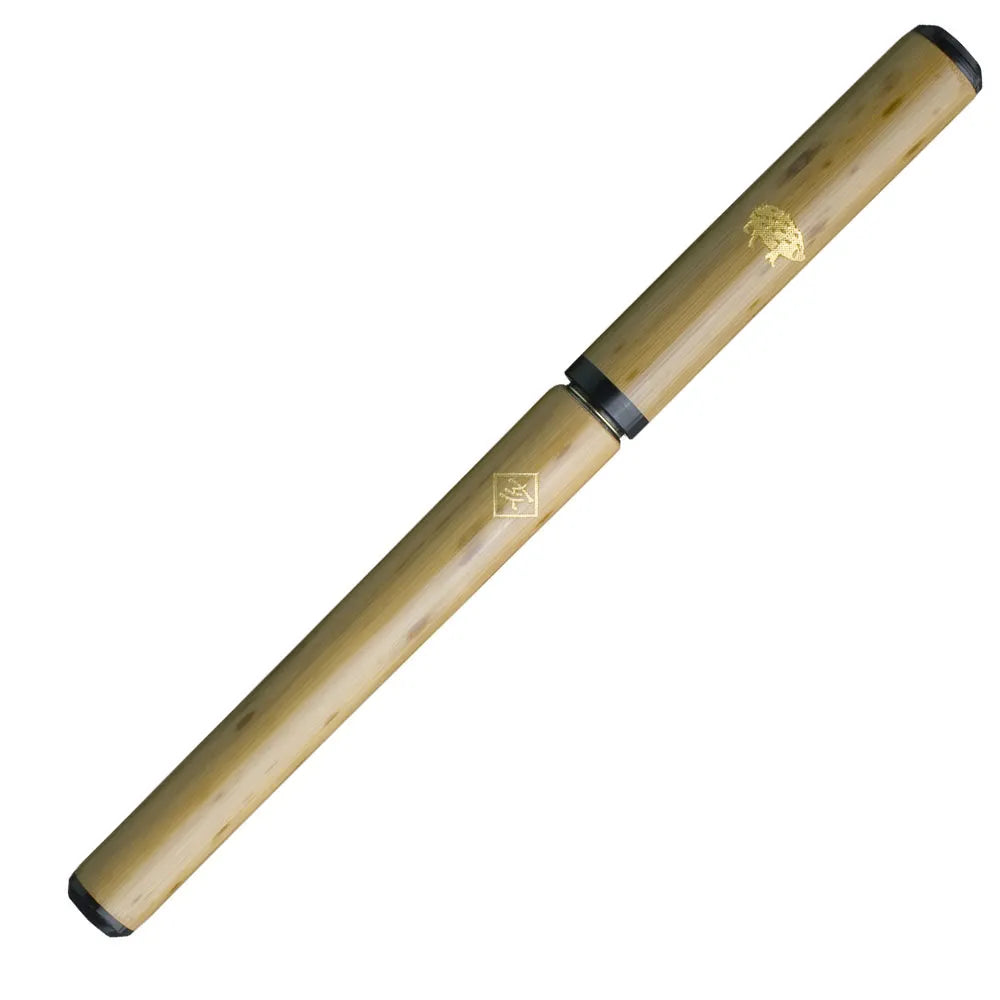 Akashiya-Fude Natural Bamboo Brush Pen - Boar / Paulownia Box