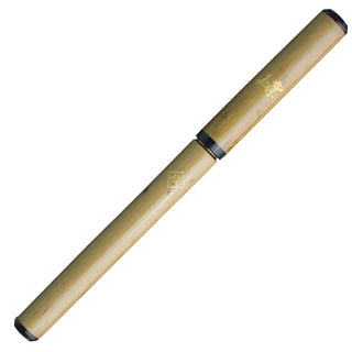 Akashiya-Fude Natural Bamboo Brush Pen - Dog / Paulownia Box