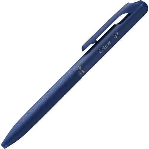 Pentel Calme Blue Ink Ballpoint Pen - Blue Shaft - 0.7mm