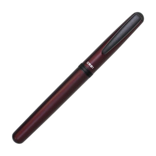 OHTO CR01 Ceramic Rollerball Pen Matte Wine full view with matte finish – Shibuya Stationery