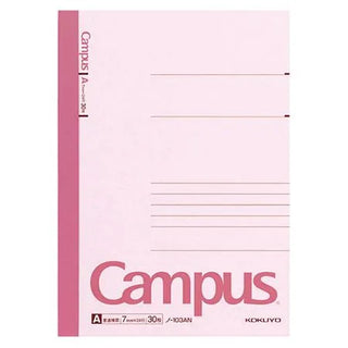 Campus Note - A5 (Lined) - Pink - 30 Sheets