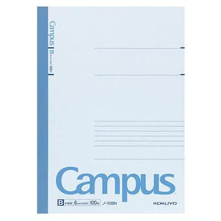 Campus Note - B5 (Lined) - Blue - 100 Sheets