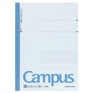 Campus Note - B5 (Lined) - Blue - 40 Sheets