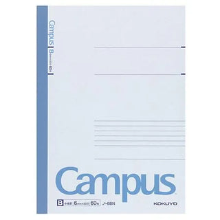 Campus Note - B5 (Lined) - Blue - 60 Sheets