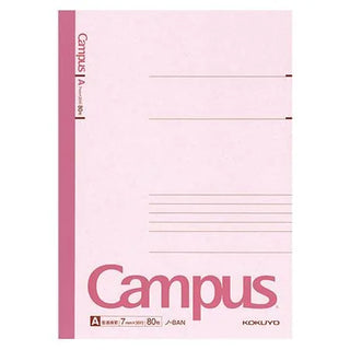 Campus Note - B5 (Lined) - Pink - 80 Sheets