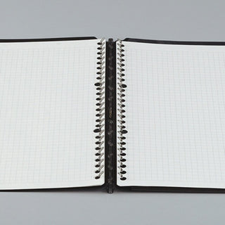 Campus Smart Ring Biz  Black smart ring opened to add pages – Shibuya Stationery