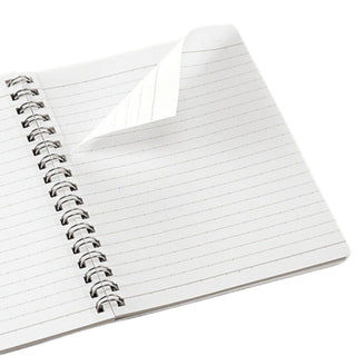 Campus Twin Ring Notebook Dotted Rule 6mm Dark Blue tear-out display – Shibuya Stationery