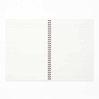 Campus Twin Ring Notebook Semi-B5 (Ruled)  50 Sheets 3 Color Set A Ruled inner layout - Shibuya Stationery