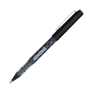 Fude Ballpoint Pen 1.5mm Black individual pen angled view – Shibuya Stationery