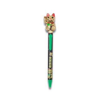 Action Pen Ballpoint Pen - Maneki Neko Gold