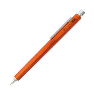 OHTO GS01 Needle Ballpoint Pen Orange full view – Shibuya Stationery