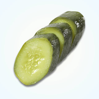 Food Sample Magnet - Pickled Cucumber Cut