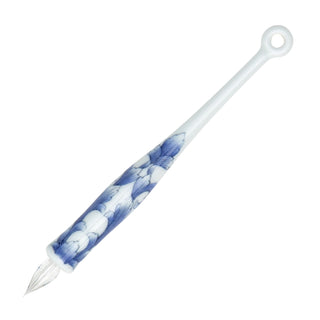 HIZEN5 IMARIPEN Porcelain Glass Pen Chinese Floral Blue – Shibuya Stationery