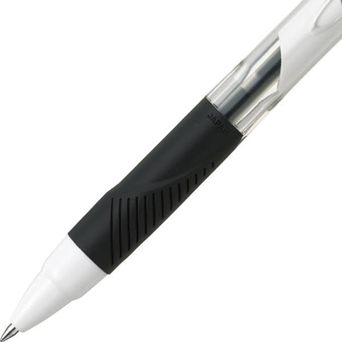 Mitsubishi Pencil Uni Jetstream Black Ink Ballpoint Pen - White Shaft - 0.5mm