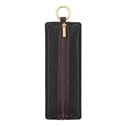 KING JIM EMILy Flat Pen Case - Black