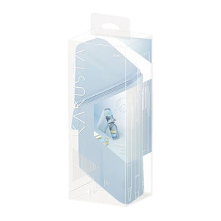 Kakusta Sheer Silicone Pen Case Blue in package – Shibuya Stationery