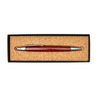 Kobayashi Lacquerware Kara-nuri Ballpoint Pen - Akane - Shibuya Stationery
