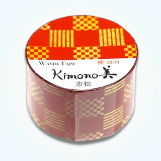 Kimono-bi - Checkered (Ichimatsu) (Large) - Washi Tapes