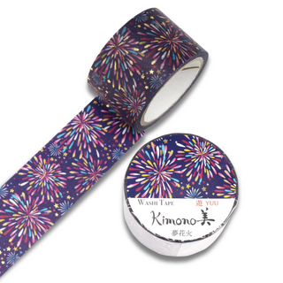 Kimono-bi - Dream Fireworks (Large) - Washi Tapes