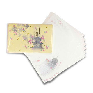 Kimono-bi - Five-Storied Pagoda - Pocket Paper