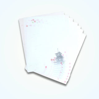 Kimono-bi - Five-Storied Pagoda - Pocket Paper