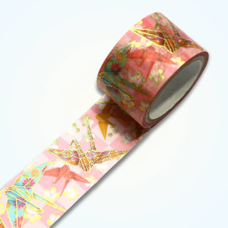 Kimono-bi - Origami Cranes (Large) - Washi Tapes