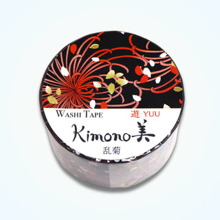 Kimono-bi - Rangiku (Wild Chrysanthemum) (Large) - Washi Tapes