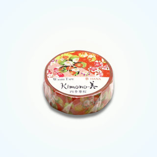 Kimono-bi - Shiki Hana Cherry Blossom (Four-Season Floral Sakura) - Washi Tapes