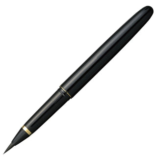 Kuretake Fountain Brush Pen - Black Ink - Lacquered Black