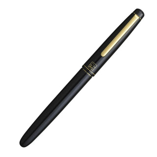 Kuretake Fountain Brush Pen - Black Ink - Lacquered Black