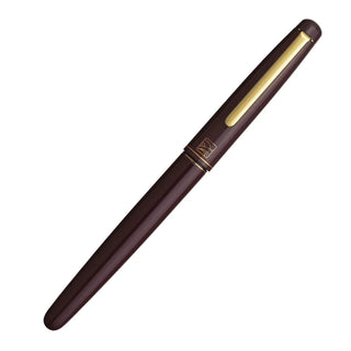 Kuretake Fountain Brush Pen - Black Ink - Lacquered Brown